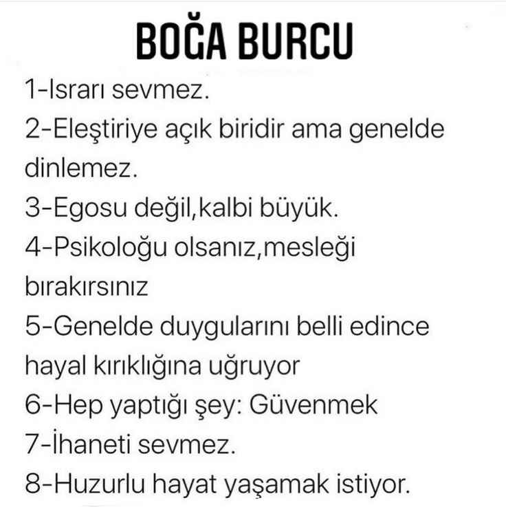 boğa Burcu Özellikleri Nelerdir? boğa Burcu Özellikleri Nelerdir?