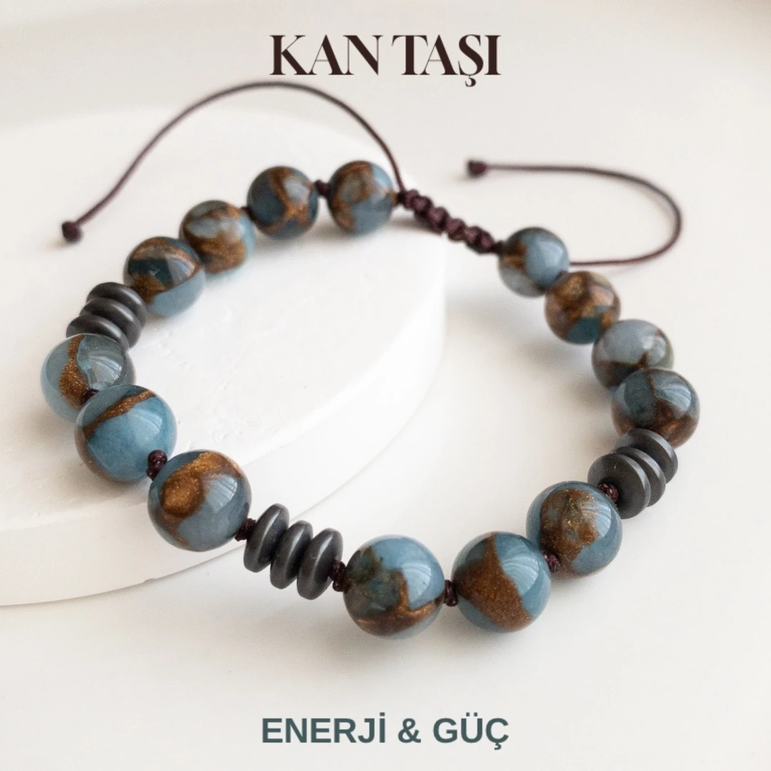 doğal taş bileklik erkek
