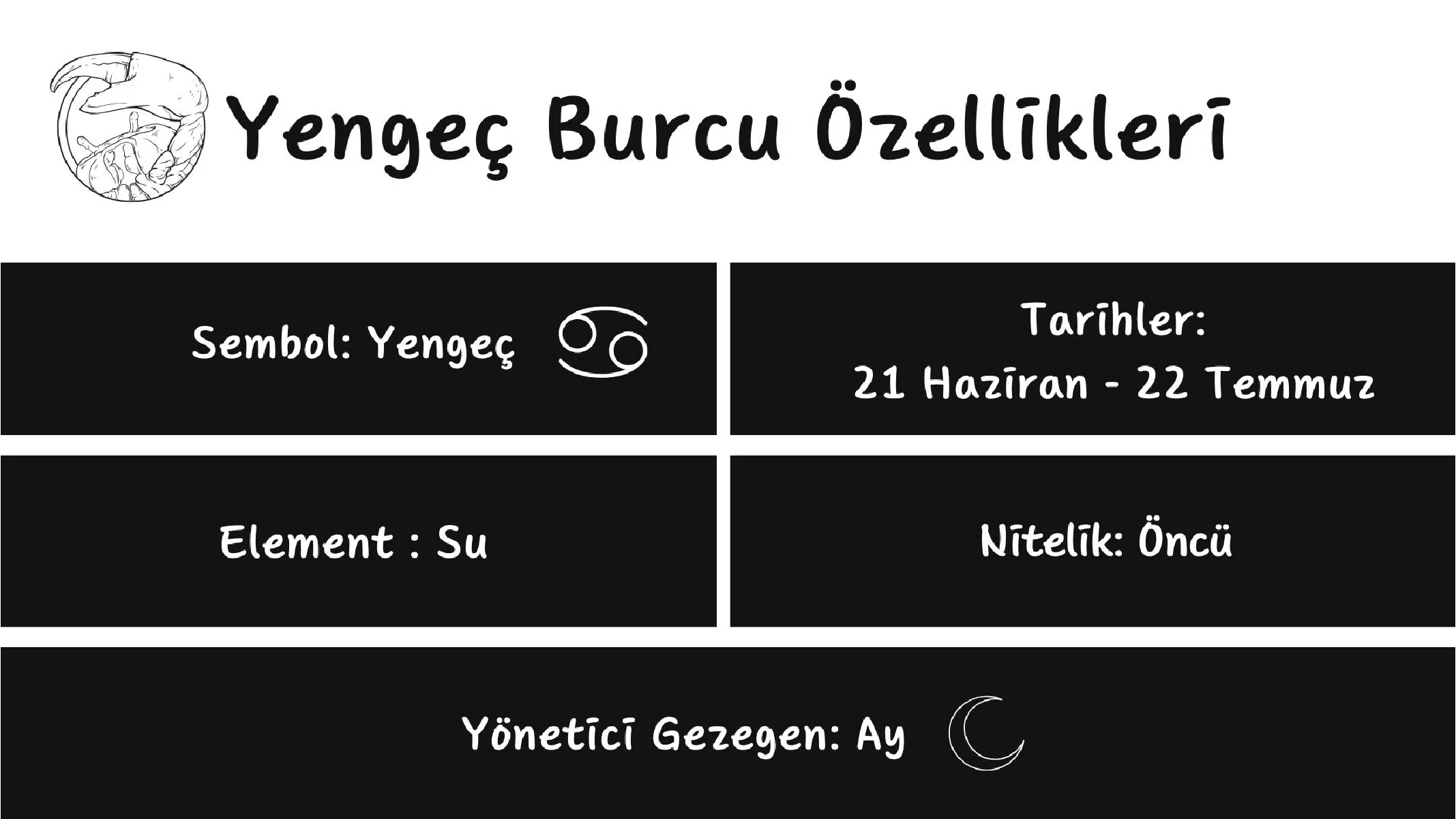 yengeç Burcu Özellikleri Nelerdir? yengeç Burcu Özellikleri Nelerdir?